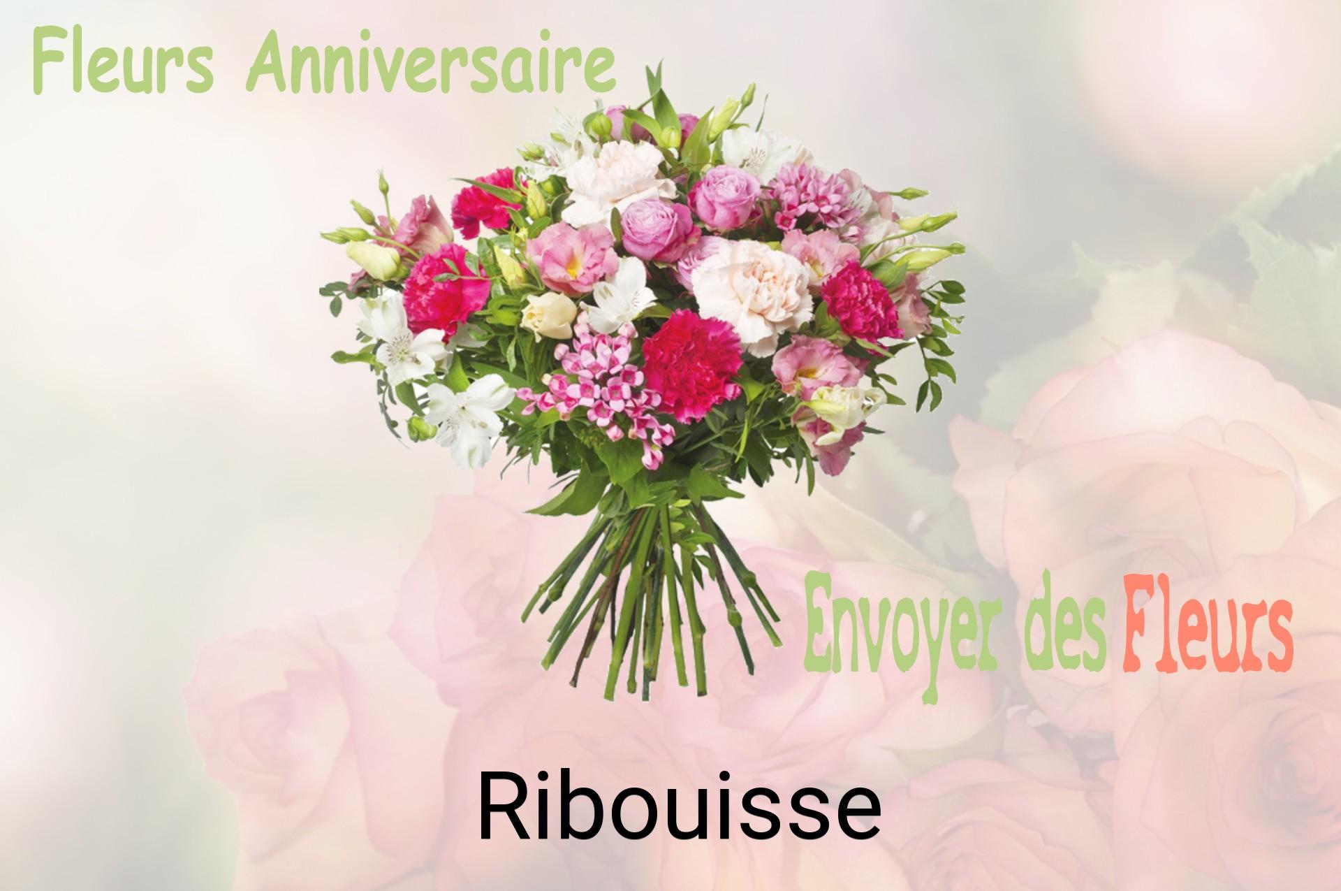 Bouquet de fleurs d’anniversaire livré à Ribouisse
