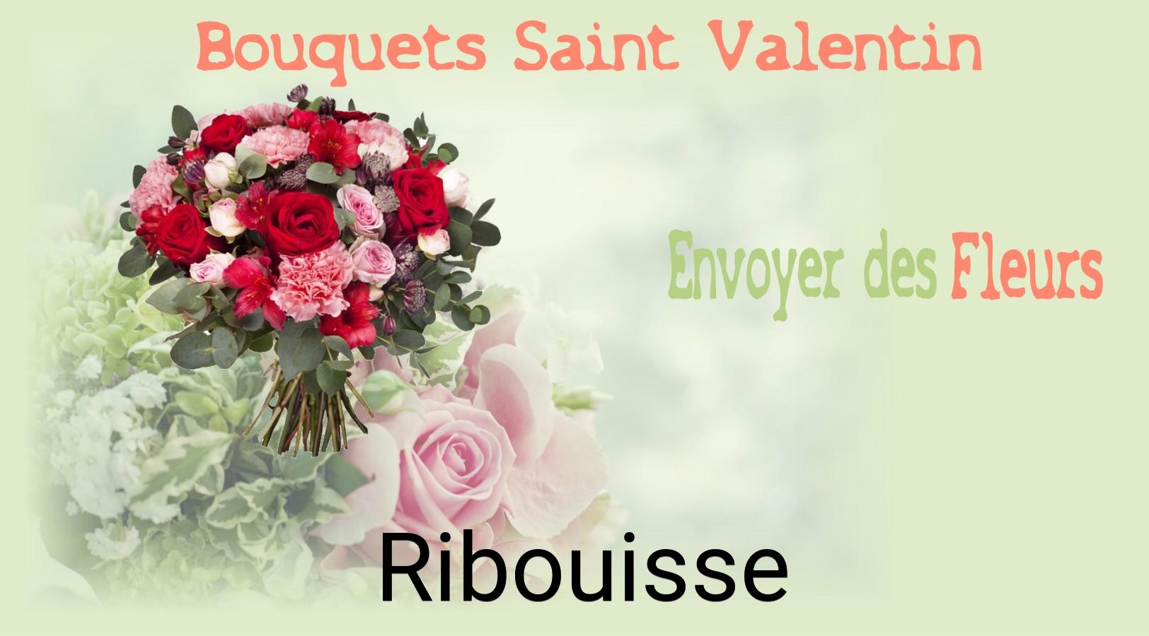 Roses de Saint-Valentin livrées à Ribouisse